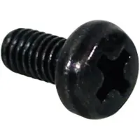 Boston MHP-20BK bolts for machine head shafts, black, 2,5x5mm, 12-pack