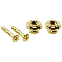 Boston EP-S-G Gouden Strap Buttons 15mm (2-pack)