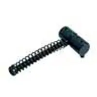Boston S-210-B Brugzadel Metaal Zwart Jocker/Puncher Bass 20 mm (4 stuks)