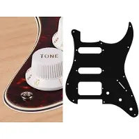 Boston ST-423-TI pickguard, Stallion, SSH, 3 pot holes, 3-5 switch, 4 ply, tortoise intense