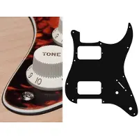 Boston ST-332-MO pickguard, Stallion, HH, 2 pot holes, 3-5 switch, 3 ply, marble orange