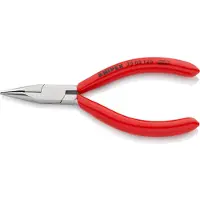 Knipex Platspitse tang met zijsnijder verchroomd 125 mm - 2503125