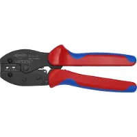 Knipex Zelfinstellende krimptang voor adereindhulzen | Zij-invoering | Meer-componentengrepen - 97 52 42 SB