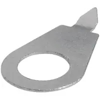 Boston DP-3095-N Pointer Washers – 6 stuks, Nikkel, 9,5 mm Gat, 30° Punt (Voor Inch Potmeters)