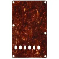 Boston BPL413-T back plate, string spacing 11,2mm, 4 ply, standard Stallion, 86x138mm, lefthanded, tortoise