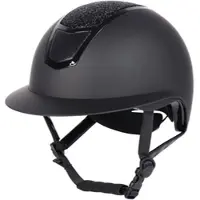 Harry's Horse - Veiligheidscap - Mont Blanc - Sparkle - Zwart / Zwart - 53-55