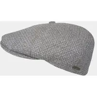 Hatland Dinte - Wollen flatcap - Grijs - Assorti - L