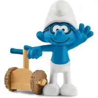 Schleich Smurfen, verzamelbare retro tekenfilmspeelgoed voor jongens en meisjes, Segway Smurfen speelgoedfiguur, leeftijd 3+