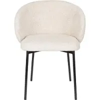 White Label Eetkamerstoel Ayle Off White