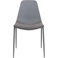 White Label Eetkamerstoel Jeffrey Grey