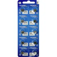 Renata Knoopcel 393 1.55 V 10 stuk(s) 80 mAh Zilveroxide 393 MP CE