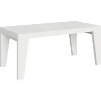 Itamoby Uittrekbare tafel 200/460x90 cm, Naxy, esdoornhout, wit