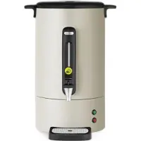 Hendi Percolator - Warme dranken - Roestvast staal - Non-drip kraan - 14L - Lichtgrijs