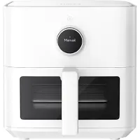 Xiaomi Slimme Airfryer 5.5L MAF15 (wit, 1.600 Watt, mand van 5,5 liter, met kijkvenster)