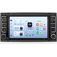 AWESAFE Autoradio - Draadloos Apple CarPlay Android Auto - Geschikt Voor VW Volkswagen Polo 5 2008 t/m 2020 - 1GB+32GB - Autoradio met navigatie GPS - Radio Scherm