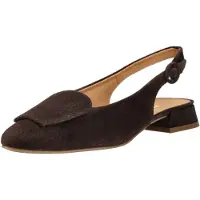 Paul green Ballerina met riempjes bruin