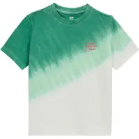 We fashion Shirt groen / lichtgroen / wit