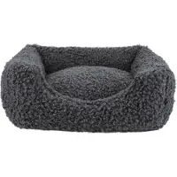 Nordic Paws – Vilja Dog Bed – Size: S 55 × 50 × 20 cm – Grey