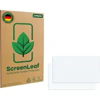 ScreenLeaf 2 Stuks Screenprotector voor Toyota Prius Touch 2 & Go Plus 2016-2022 (4. Gen.) - Hoogwaardige Beschermfolie transparant