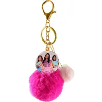 Studio 100 - Sleutelhanger - Sleutelhanger Met Pompon - Met -Medaillon - 6 x 6 x 3 cm