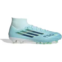 Adidas F50 Sparkfusion Pro Gras / Kunstgras Voetbalschoenen (MG) Dames Lichtblauw Donkerblauw Neongeel