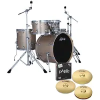 Ludwig Evolution 22" 5pc Drum Kit Prosecco Sparkle