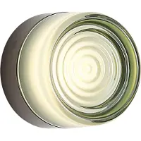 QAZQA Design wandlamp zwart met lichtgroen glas IP44 - Michele