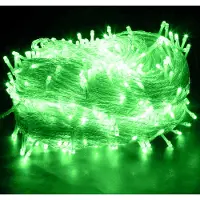 Lapamax 50 meter, 500 LED-lichtketting, 8 lichtmodi, binnenverlichting, LED-lichtkettingen voor Kerstmis, Halloween, feestjes, tuinverlichting, groen