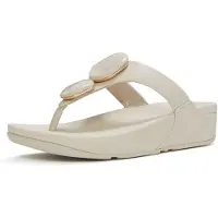 FitFlop Lulu Marbled Stone Toe Post Sandalen