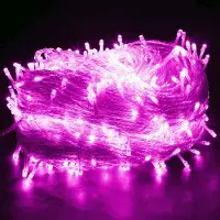 Lapamax 20 meter, 200 LED-lichtslinger, 8 lichtmodi, binnenverlichting, LED-lichtslinger voor Kerstmis, Halloween, feestjes, tuinverlichting, roze