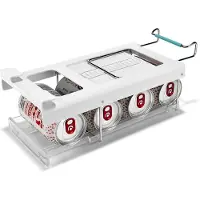 Joseph Joseph FridgeStore Under-Shelf Can Dispenser White
