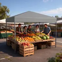 ACXIN Pop-up paviljoen, 3x3 meter, snelle opbouw met één druk op de knop, inklapbare feest- en tuintent, waterdicht en met UV-bescherming, zonder zijwanden, inclusief draagtas – zilver