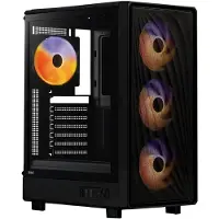 SMX Shell - Mid Tower Behuizing ATX Tempered Glass ARGB Zwart