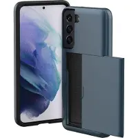 IMoshion Backcover met pasjeshouder voor de Samsung Galaxy S21 - Donkerblauw