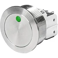 Schurter 3-145-516 Druktoets 250 V/AC 5 A (Ø) 19 mm IP40 1 stuk(s)