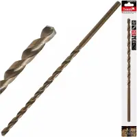 Tvardy HSS Lange Metaalboor - 10.0 mm - 340 mm - Goudkleurig - Diepe Gaten - 130° Tip