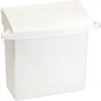 Rubbermaid Polyethyleen Prullenbak 5 L 32 (B) x 13 (D) x 27 (H) cm Wit