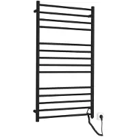 Sapho Redondo - Radiator 63x116 cm, 130 W, mat zwart ER230BV