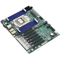 Asrock Rack ROMED8-2T - Moederbord ATX - Socket SP3 - 2 x 10Gbit LAN (Intel X550) - IPMI - 8x SATA - 2x M.2 - voor Epyc 7002/7001