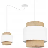 Light11 HOME Hanglamp, plafondlamp, lampenkap, boho-stijl, jute
