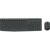 Logitech Mk235 Draadloos Toetsenbord En Muis Italiaans