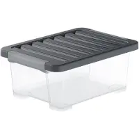 Rotho CORE Plus opbergbox - set van 4 - stapelbaar - 11 ltr