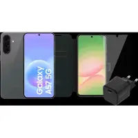 Samsung Galaxy A57 128GB Grijs 5G + Compleet Accessoirepakket