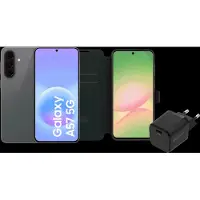 Samsung Galaxy A57 256GB Grijs 5G + Basis Accessoirepakket