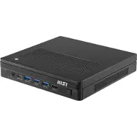 MSI Pro DP10 A14MG-004EU PC's/werkstation Intel Pentium Gold G7400 8 GB DDR5-SDRAM 128 GB SSD Windows 11 Pro Mini PC Zwart