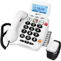 Geemarc Telecom SERENITIES: 100 stuks noodtelefoon met valdetectiesensor-armband