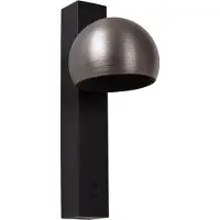 Lucide ESFERA - Plafondspot - Ø 11,2 cm - LED Dimb. - 1x11W 2700K - Grijs ijzer