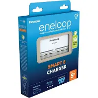 Panasonic Eneloop Oplader voor 8 batterijen - BQ-CC63E