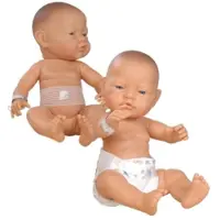 Paola Reina Babypop Blank Meisje Met Navelband In Zak 45Cm (lengte: 41-50 cm)