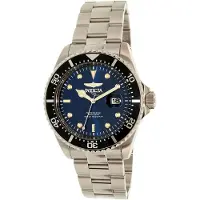 Invicta Pro Diver 22054 Heren Horloge - Quartz Uurwerk - Roestvrij Staal met blauwe Wijzerplaat - 43mm